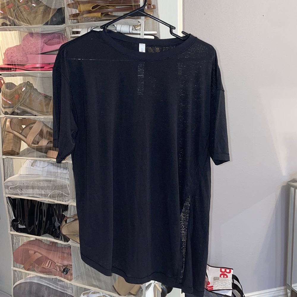 Lululemon side tie boxy tee